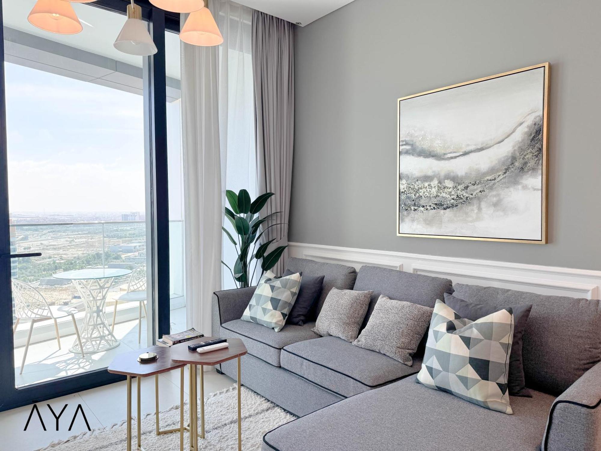 Jumeirah Gate Tower 1 - Stylish Apartment With Pool & City Views Dubai Exterior photo