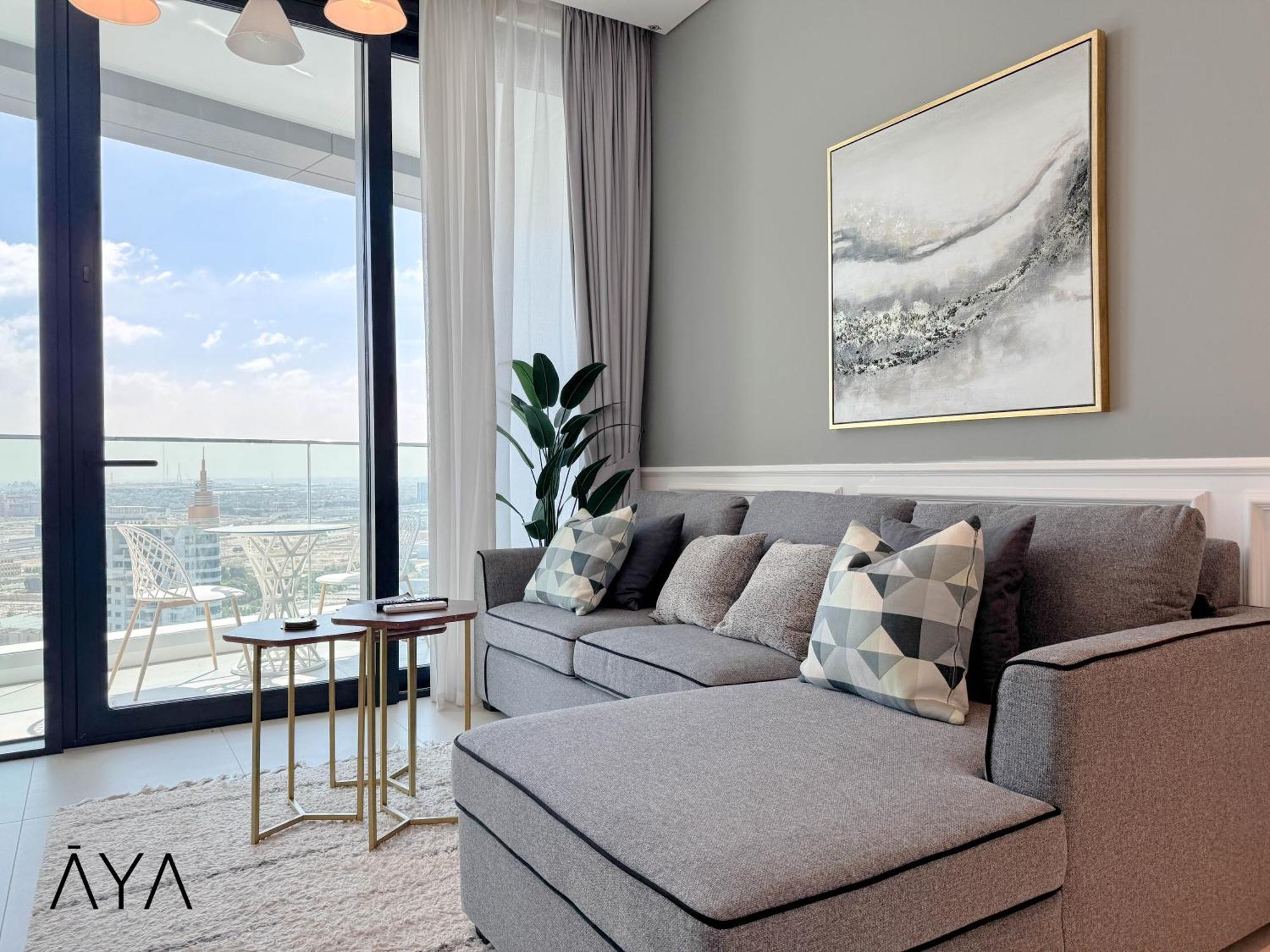 Jumeirah Gate Tower 1 - Stylish Apartment With Pool & City Views Dubai Exterior photo
