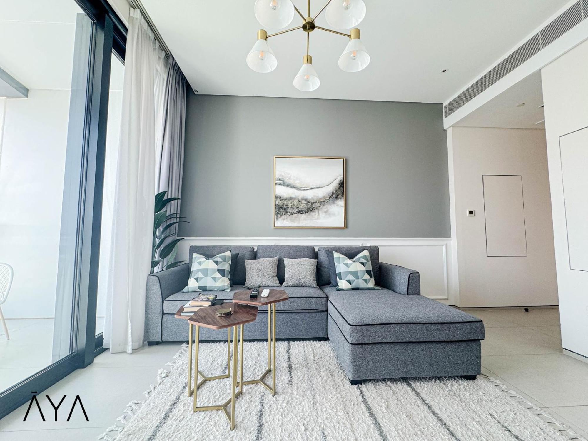 Jumeirah Gate Tower 1 - Stylish Apartment With Pool & City Views Dubai Exterior photo