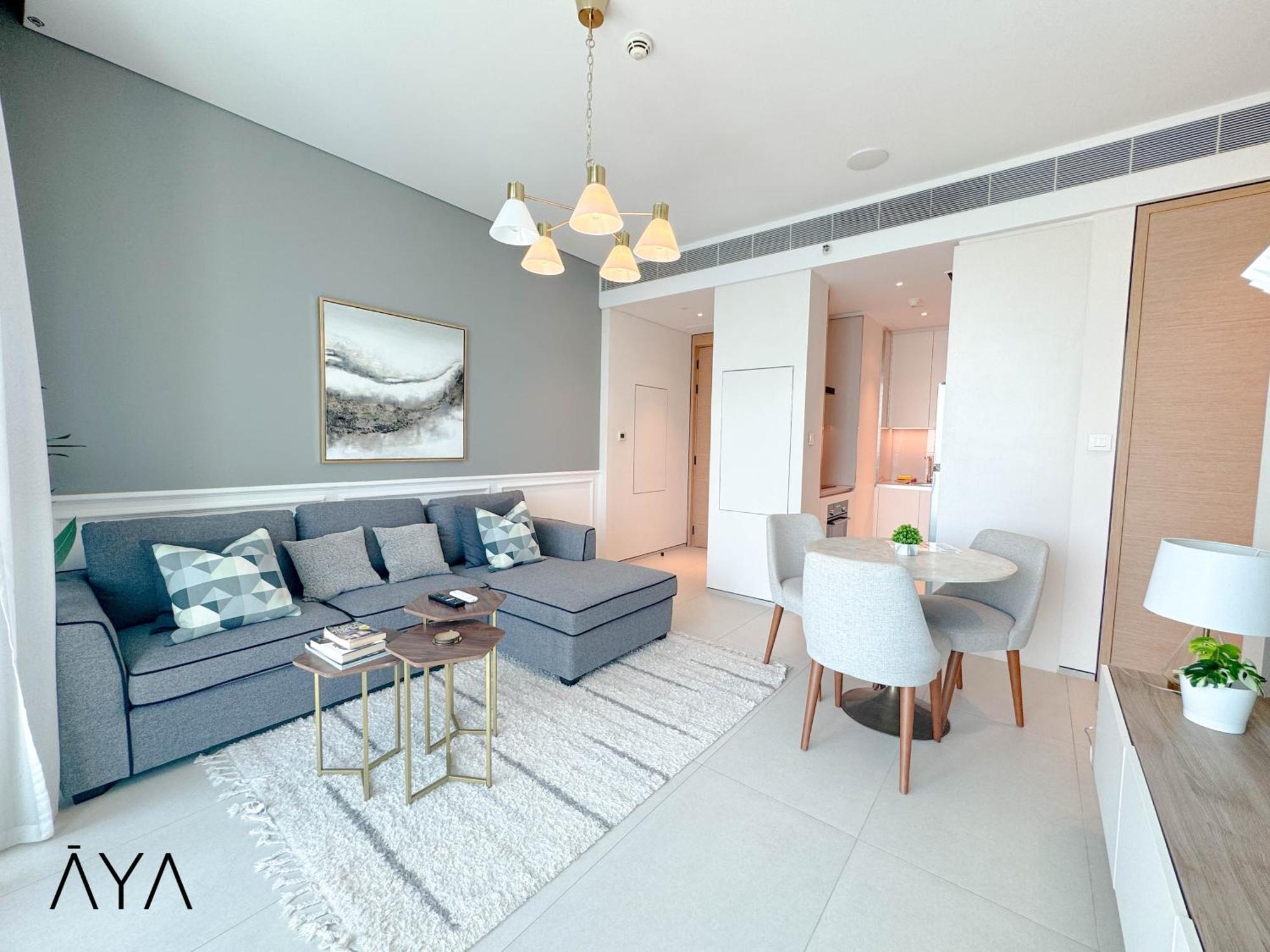 Jumeirah Gate Tower 1 - Stylish Apartment With Pool & City Views Dubai Exterior photo
